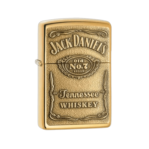 Zippo Lighter - Jack Daniels Brass