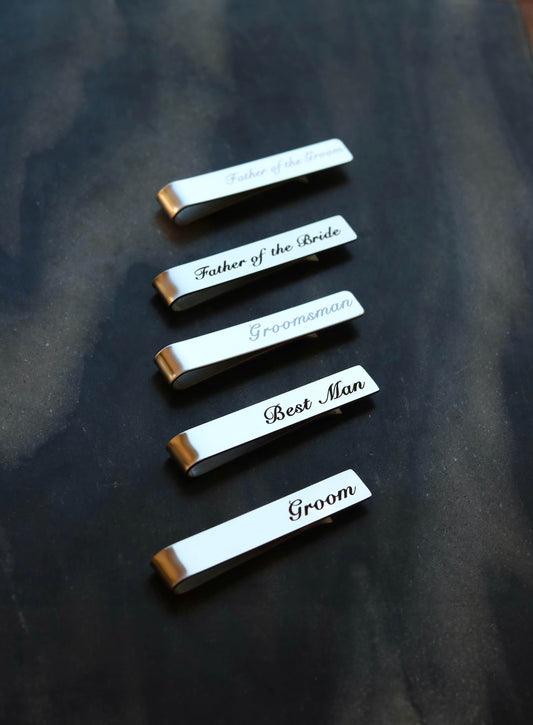 Groomsmen Tie Clips