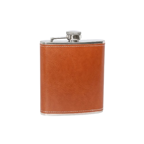 Leather Hipflask