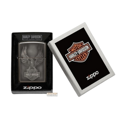 Zippo Lighter - Harley Davidson Eagle