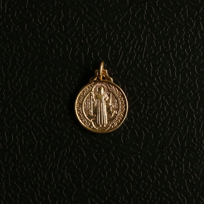 Silver St Benedict Pendant and Chain