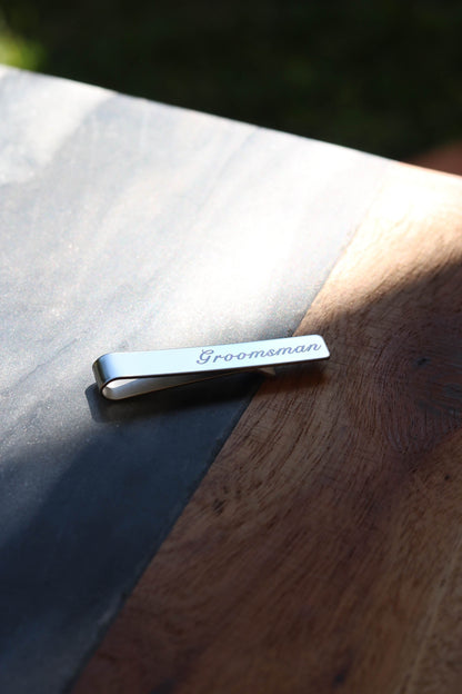 Groomsmen Tie Clips