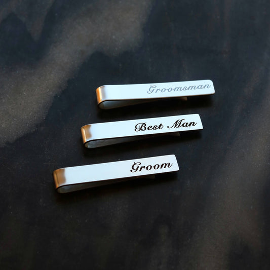 Groomsmen Tie Clips
