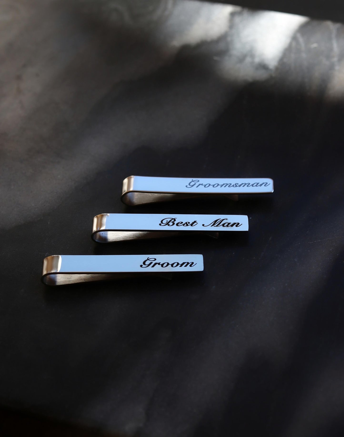 Groomsmen Tie Clips