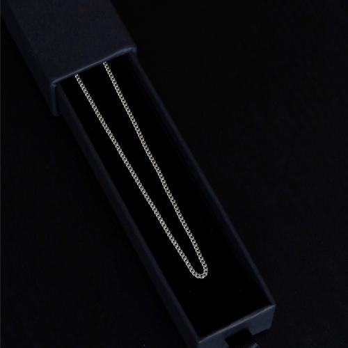 Men's Silver Cuban Miami Curb Chain