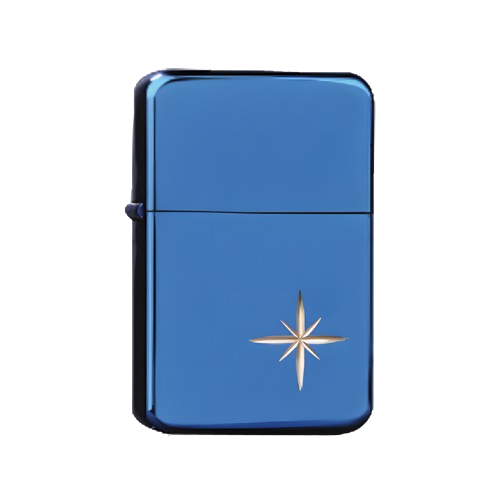 Blue Ice Star - Zorro Lighter