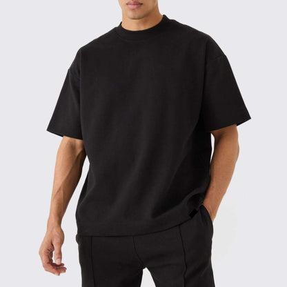Plain Gents Tee Black/White